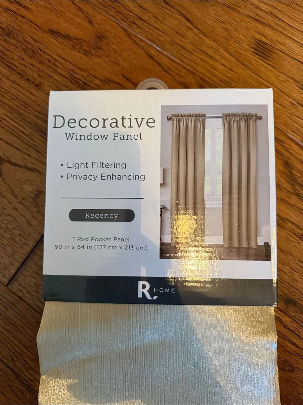 Light-Filtering Window Panel - Champagne